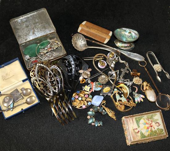 Costume jewellery - silver & other collectables